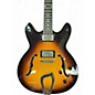 Used Hagstrom Viking Sunburst Hollow Body Electric Guitar