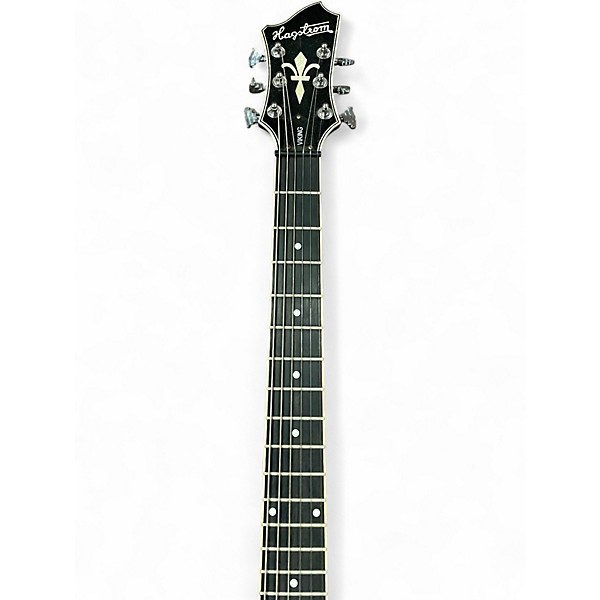 Used Hagstrom Viking Sunburst Hollow Body Electric Guitar