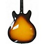 Used Hagstrom Viking Sunburst Hollow Body Electric Guitar