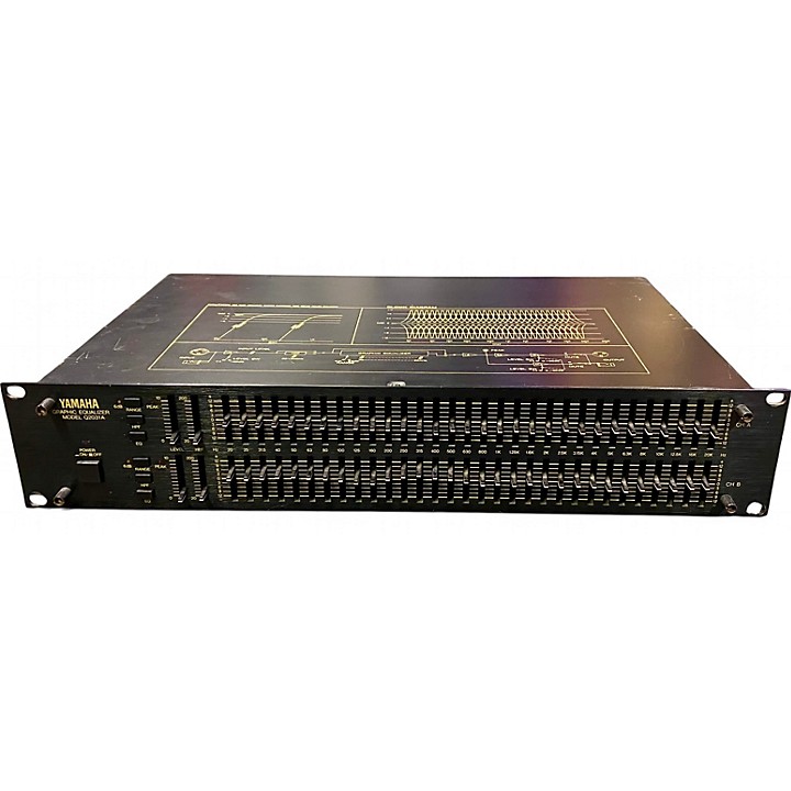 アンプ Yamaha GRAPHIC EQUALIZER MODEL Q2031A Used Yamaha Q2031A Equalizer | Guitar Center