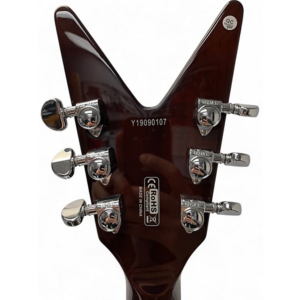 Used Dean Z 79 Floyd 2 Color Sunburst Solid Body Electric Guitar