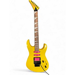 Used Jackson DK3XR YELLOW AND PINK Solid Body Electric Guitar