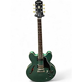 Used Epiphone ES335 Inverness Green Hollow Body Electric Guitar