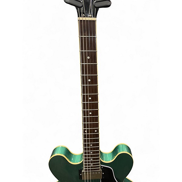 Used Epiphone ES335 Inverness Green Hollow Body Electric Guitar