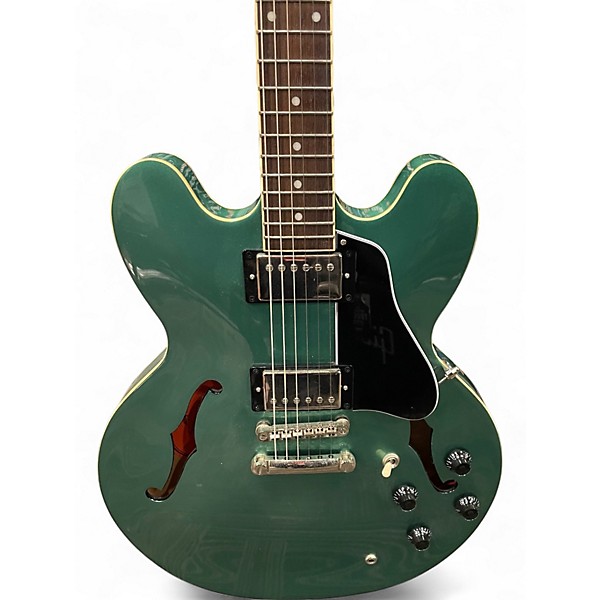 Used Epiphone ES335 Inverness Green Hollow Body Electric Guitar