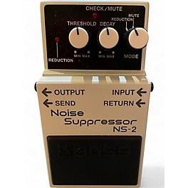 Used BOSS NS2 Noise Suppressor Effect Pedal