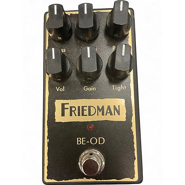 Used Friedman BE-OD Effect Pedal
