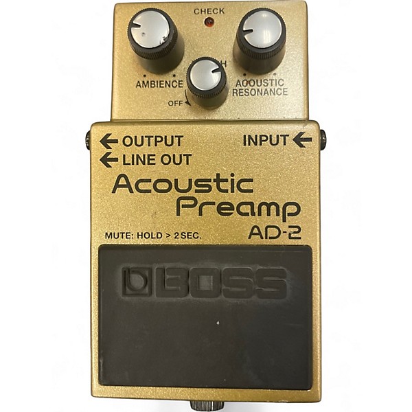Used BOSS AD2 Acoustic Preamp Guitar Preamp,Specials : American Fashion Style Bags On Sale