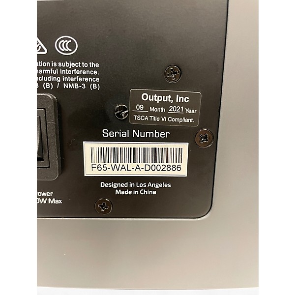 Used Output FRONTIER PAIR Powered Monitor