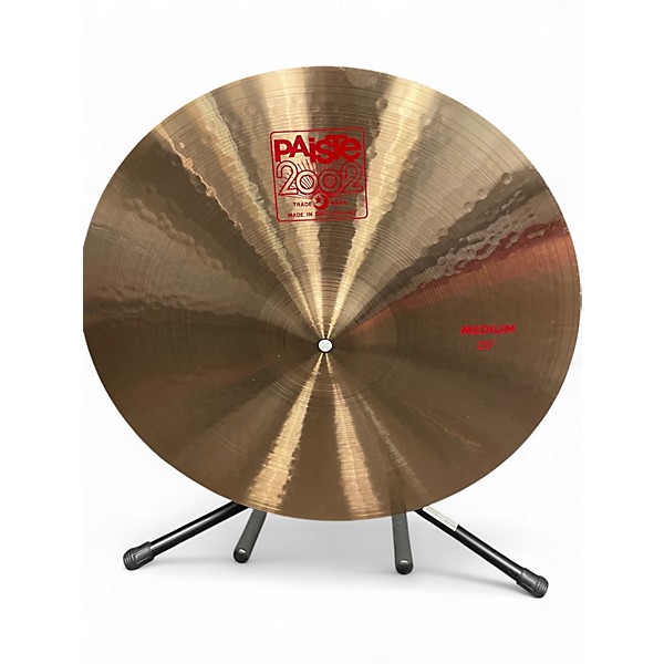 Used Paiste 20in 2002 Medium Crash Cymbal