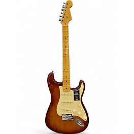 Used 2023 Fender American Professional II Stratocaster Sienna Burst Solid Body Electric Guitar
