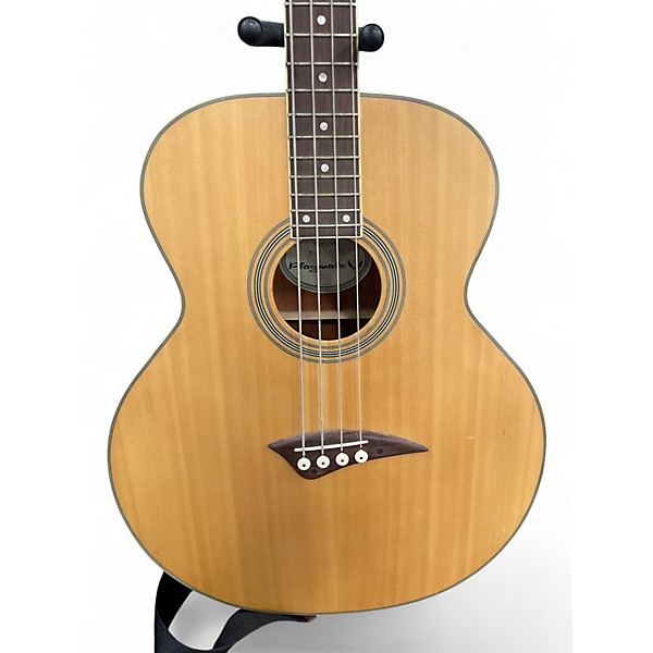 Used Dean playaeb Natural Acoustic Bass Guitar