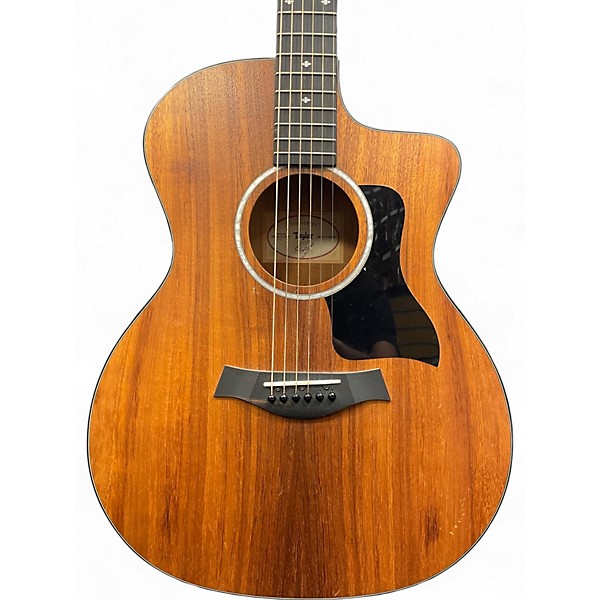 Used Taylor 224CEKDLX Natural Acoustic Electric Guitar
