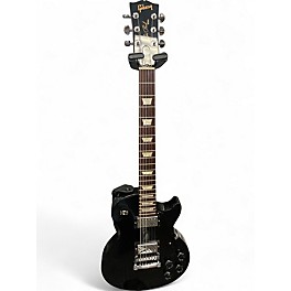 Used Gibson Les Paul Studio Black Solid Body Electric Guitar