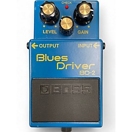 Used BOSS BD2 Blues Driver Effect Pedal