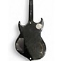 Used Silvertone KISS PAUL STANLEY SIGNATURE SOVEREIGN black sparkle Solid Body Electric Guitar