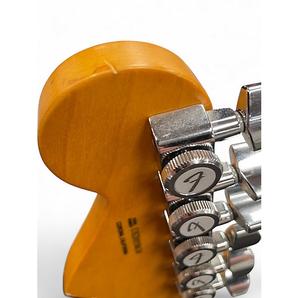 Used Fender American Ultra Stratocaster Olympic Pearl Solid Body Electric Guitar