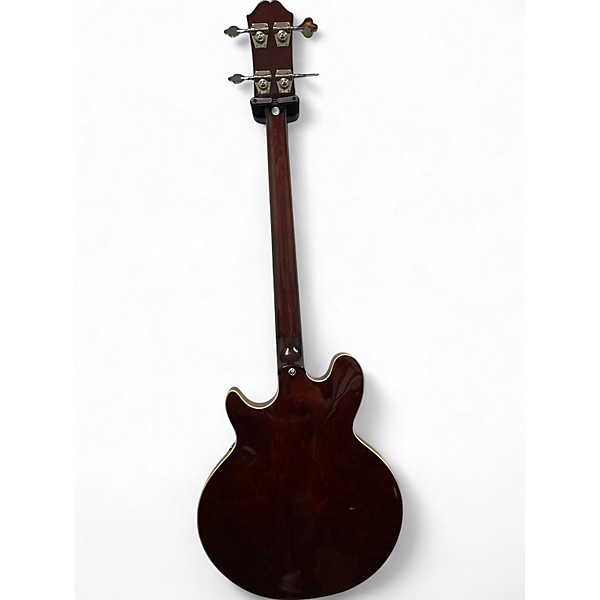 Used Epiphone Jack Casady Signature sparkling burgundy Electric Bass Guitar