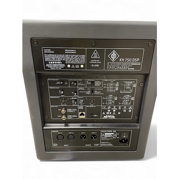 Used Neumann KH 750 DSP 10" Powered Subwoofer