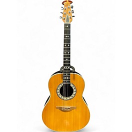 Used Ovation  1112-4 Natural Acoustic Guitar