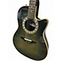 Used 1989 Ovation PINNICLE BARNBOARD Acoustic Electric Guitar