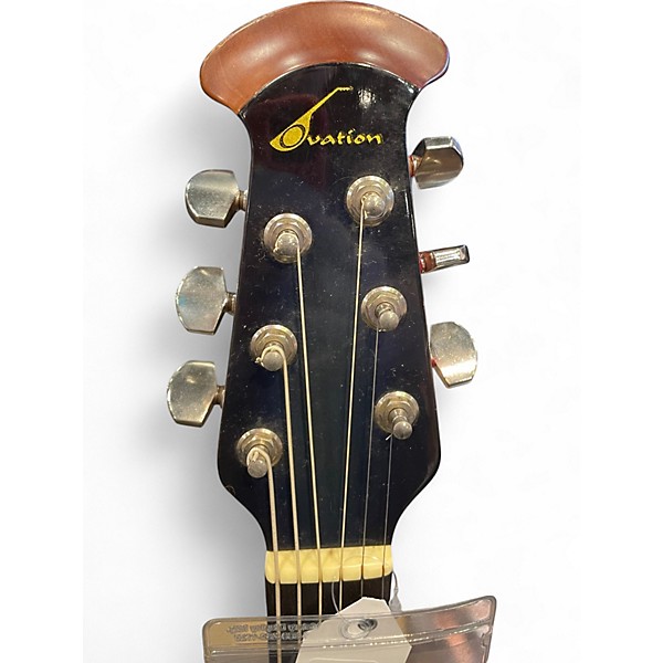 Used 1989 Ovation PINNICLE BARNBOARD Acoustic Electric Guitar