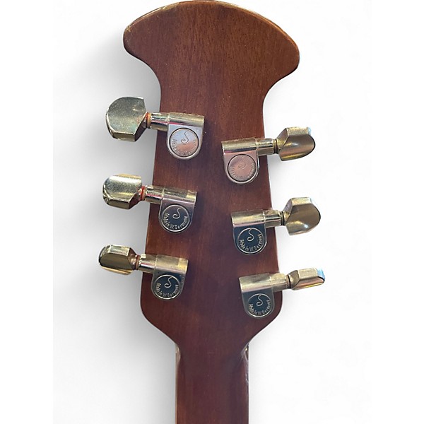 Used 1989 Ovation PINNICLE BARNBOARD Acoustic Electric Guitar