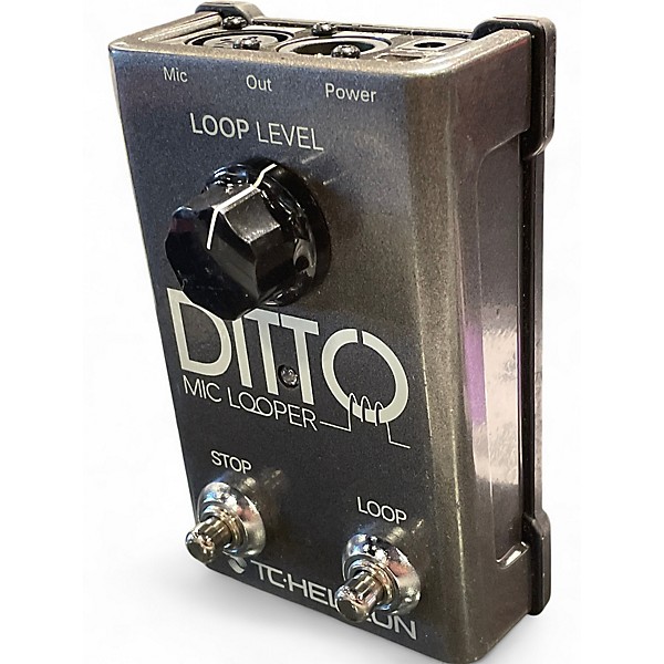 Used TC Helicon DITTO MIC LOOPER Pedal