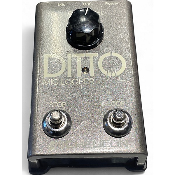 Used TC Helicon DITTO MIC LOOPER Pedal