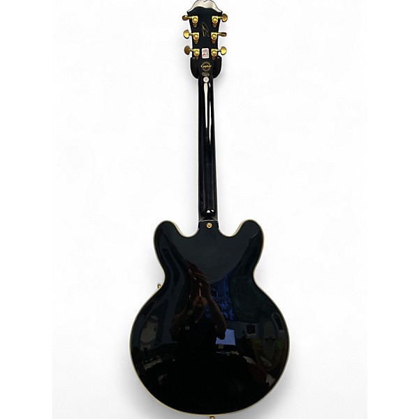 Used Epiphone Bonamassa ES335 Black Hollow Body Electric Guitar