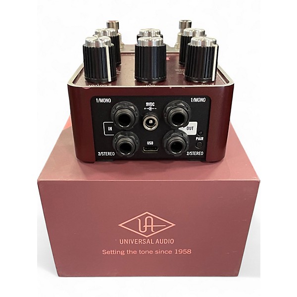 Used Universal Audio UAFX Ruby '63 Top Boost Amplifier Effect Pedal