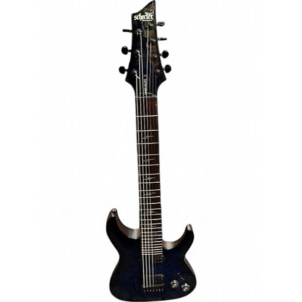 Used Schecter Guitar Research OMEN ELITE 7 Blue Burst Solid Body Electric Guitar,Specials : American Fashion Style Bags On Sale Used Schecter Guitar Research OMEN ELITE 7 Blue Burst Solid Body Electric Guitar,Specials : American Fashion Style Bags On Sale