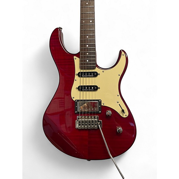 Used Yamaha PAC612VIIFMX Trans Red Solid Body Electric