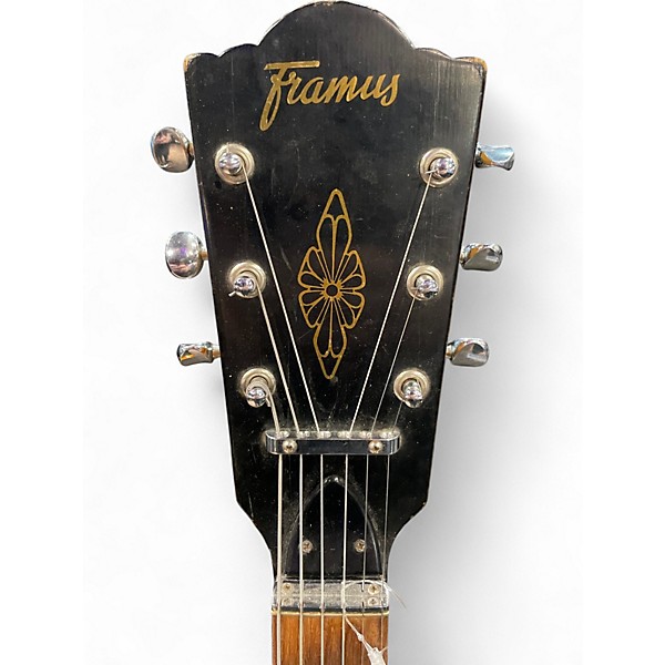 Vintage 1960s Framus Studio 5/51 Archtop 2 Color Sunburst Acoustic Guitar