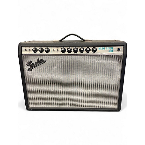 Used Fender 1968 Custom Deluxe Reverb 22W 1x12 Tube Guitar Combo Amp