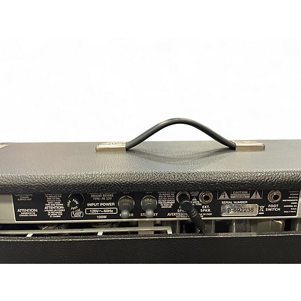 Used Fender 1968 Custom Deluxe Reverb 22W 1x12 Tube Guitar Combo Amp