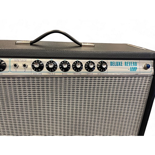Used Fender 1968 Custom Deluxe Reverb 22W 1x12 Tube Guitar Combo Amp
