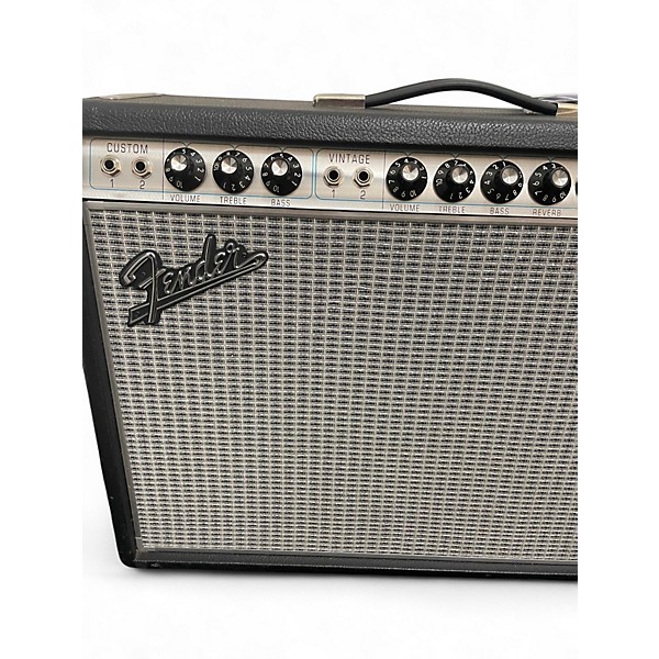 Used Fender 1968 Custom Deluxe Reverb 22W 1x12 Tube Guitar Combo Amp