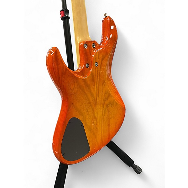 Used 2010 Fodera N.Y.C Empire Bass Transparent Orange Burst
