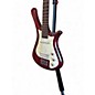 Used Warwick Fortress Flashback Trans Red Electric Bass Guitar