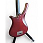 Used Warwick Fortress Flashback Trans Red Electric Bass Guitar