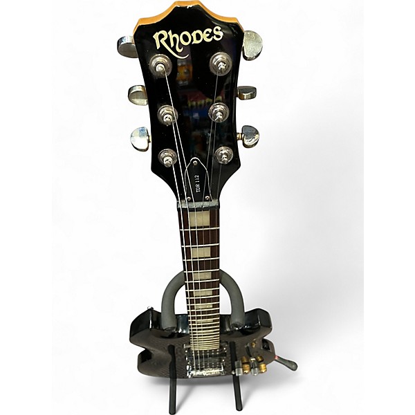 Used Rhodes TDR 112 Black Solid Body Electric Guitar