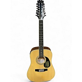 Used Mitchell d120S 12E Natural 12 String Acoustic Electric Guitar