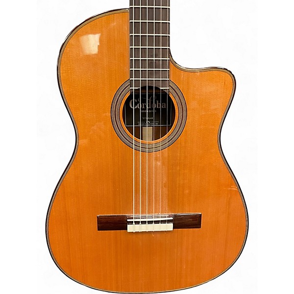 Used Cordoba Fusion 12 Natural Classical Acoustic Electric Guitar