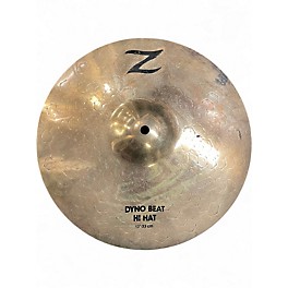 Used Zildjian 13in Z Custom Dyno Beat Hi Hat BOTTOM Cymbal