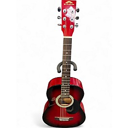 Used Stadium ST- Red Burst Acoustic Guitar