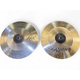 Used SABIAN 14in AAX Frequency Hats Cymbal
