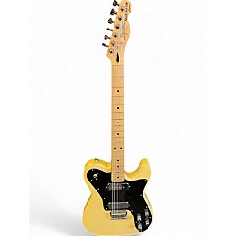 Used Squier Vintage Modified Telecaster Custom Buttercream Solid Body Electric Guitar