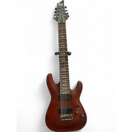 Used Schecter Guitar Research Omen 8 Walnut Solid Body Electric Guitar