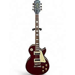 Used Epiphone Les Paul Traditional Pro IV worn wine red Solid Body Electric Guitar